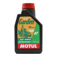 Изображение товара Масло для 4-тактных двигателей Motul Garden 4T 10W30 всесезонное синтетическое 1 л (MBK0037660)