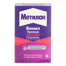 Клей для виниловых обоев Metylan Винил с индикатором Премиум 52 кв.м 300 г