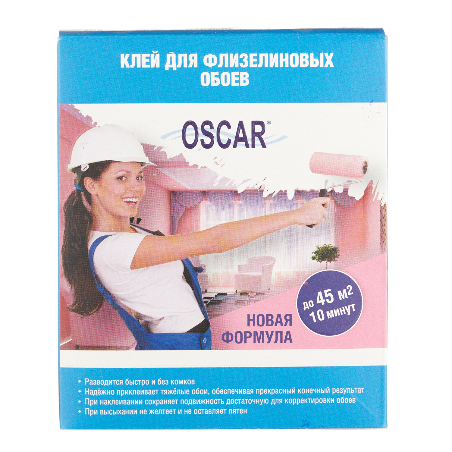 

Клей для флизелиновых обоев Oscar 250 г