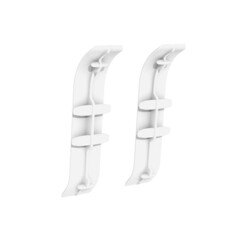 Соединитель Идеал Классик 55 мм белый S-профиль (2 шт.) - фото 2