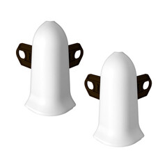 Изображение товара Угол наружный Идеал Классик 55 мм белый S-профиль (2 шт.)