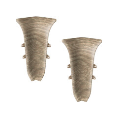 Изображение товара Угол внутренний Идеал Классик 55 мм дуб мокко S-профиль (2 шт.)