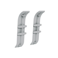 Соединитель Идеал Классик 55 мм дуб пепельный S-профиль (2 шт.) - фото 2