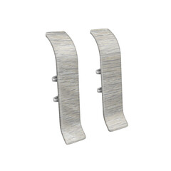 Изображение товара Соединитель Идеал Классик 55 мм ясень серый S-профиль (2 шт.)