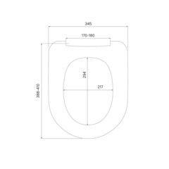 Сиденье для унитаза Iddis Optima Home полипропилен без микролифта (003PP00i31) - фото 2