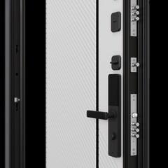 Дверь входная Torex Талса Смарт левая оскуро - бьянко 860х2050 мм с электронным замком - фото 19