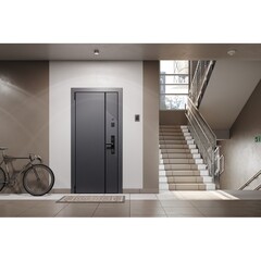 Дверь входная Torex Талса Смарт левая оскуро - бьянко 860х2050 мм с электронным замком - фото 5