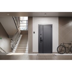 Дверь входная Torex Талса Смарт правая оскуро - бьянко 860х2050 мм с электронным замком - фото 5