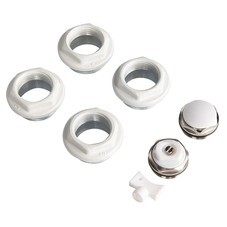 Набор присоединительный Royal Thermo 1" х 3/4" для радиатора белый 7 предметов (RT3/4W)