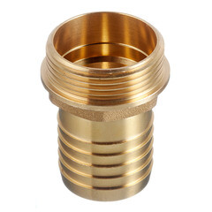 Изображение товара Штуцер Stout для присоединения шланга 1 1/4 НР(ш) х 35 мм латунный (SFT-0035-011435)