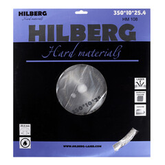 Диск алмазный по бетону Hilberg 350x25,4x3,2 мм сегментный сухой рез (HM108) - фото 3