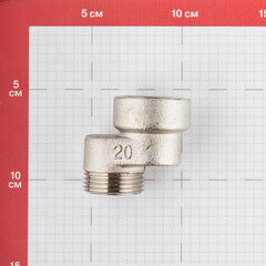 Эксцентрик Valtec 1 ВР(г) х 1 НР(ш) х 20 мм латунный (VTr.094.N.06020) - фото 3