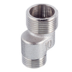 Эксцентрик Valtec 1 НР(ш) х 3/4 НР(ш) х 10 мм латунный (VTr.095.N.0605010) - фото 1