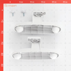 Ножки для конвектора Ballu Apollo Transformer (2 шт.) (BFT/AT) - фото 2