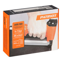 Степлер пневматический Patriot ASG 180 1/4 обивочный (830902048) - фото 3
