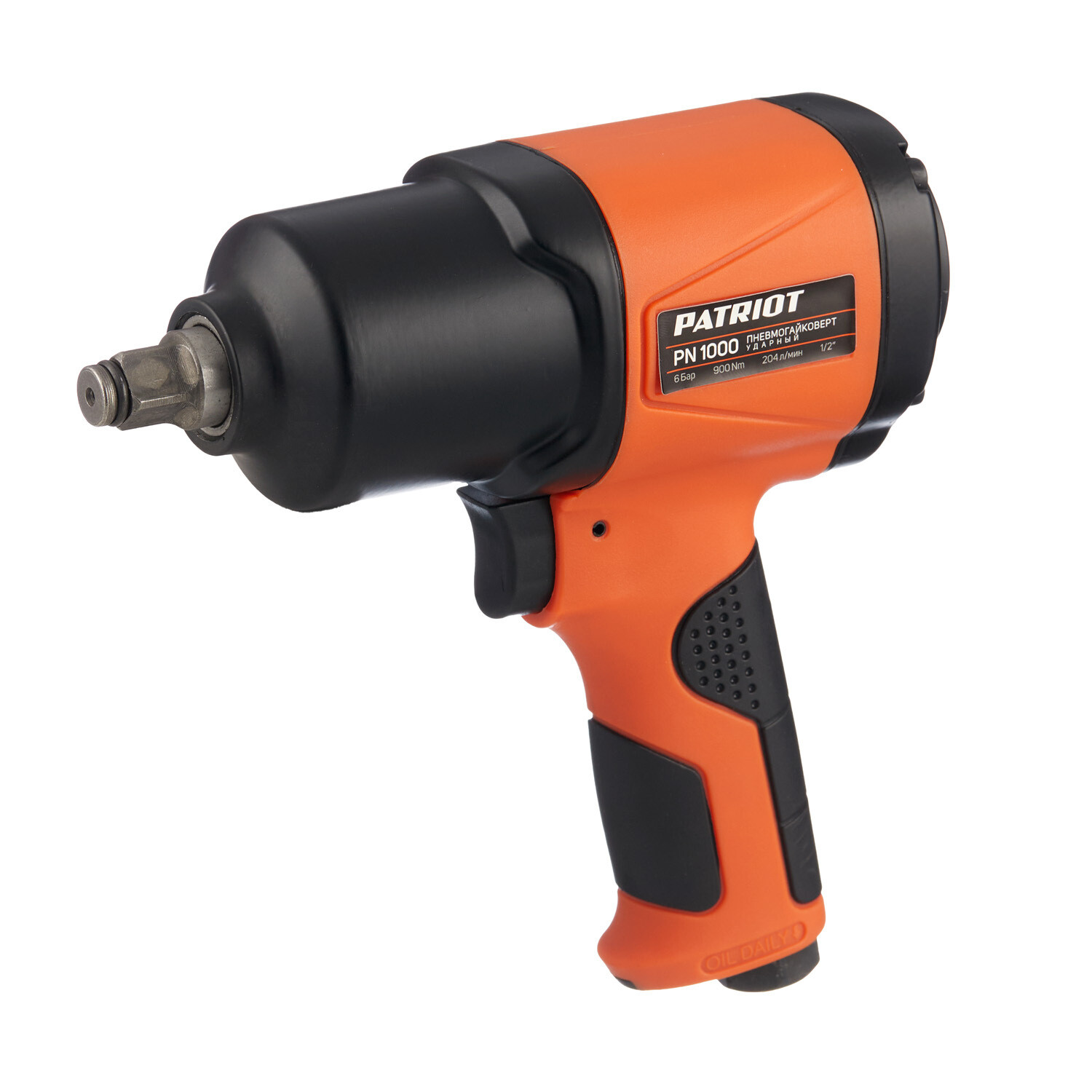 Изображение товара Пневматический ударный гайковерт Patriot PN 1000 1/2 мощный и легкий