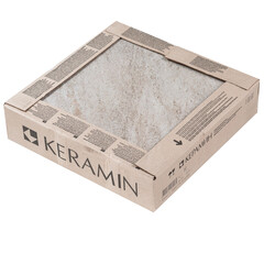 Клинкерная плитка Керамин Базальт серый 394х394х7 мм (13 шт.=2,02 кв.м) - фото 2