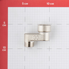 Эксцентрик Valtec 1/2 ВР(г) х 1/2 НР(ш) х 30 мм латунный (VTr.094.N.04030) - фото 3