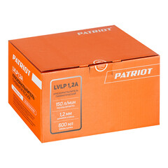 Краскопульт пневматический Patriot LVLP 1,2A 1/4 0,6 л (830901016) - фото 3
