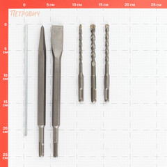 Перфоратор электрический Patriot RH 287 1065 Вт 3,2 Дж SDS-plus (140301329) - фото 2