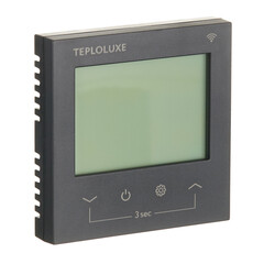 Терморегулятор сенсорный программируемый для теплого пола Теплолюкс Pontus WI FI черный с поддержкой Wi-Fi - фото 1