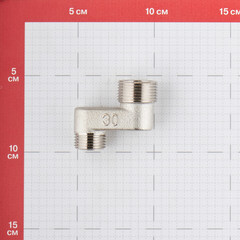 Эксцентрик Valtec 3/4 НР(ш) х 1/2 НР(ш) х 30 мм латунный (VTr.095.N.0504030) - фото 3