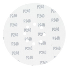 Диск шлифовальный Flexione Velcro d225 мм P240 на липучку тканевая основа (5 шт.) (50002035) - фото 4