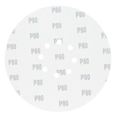 Диск шлифовальный Flexione Velcro d225 мм P80 на липучку тканевая основа (5 шт.) (50002025) - фото 4