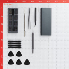 Набор отверток для точных работ Kranz (KR-12-4776) (37 шт.) - фото 2