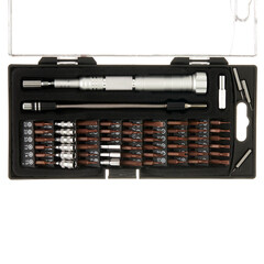 Набор отверток для точных работ Kranz (KR-12-4774) (62 шт.) - фото 4