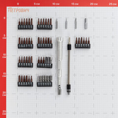 Набор отверток для точных работ Kranz (KR-12-4774) (62 шт.) - фото 2