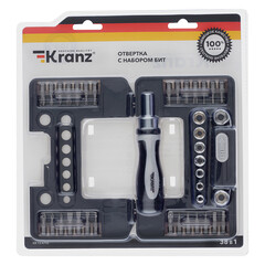 Набор отверток Kranz (KR-12-4792) (38 шт.) - фото 3