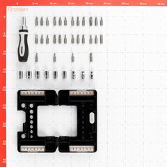 Набор отверток Kranz (KR-12-4792) (38 шт.) - фото 2