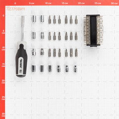 Набор отверток Kranz (KR-12-4791) (31 шт.) - фото 2