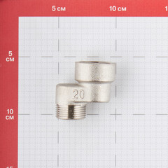 Эксцентрик Valtec 3/4 ВР(г) х 3/4 НР(ш) х 20 мм латунный (VTr.094.N.05020) - фото 3