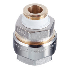 Адаптер трубный Simplex Plus 1/2 х G 1/2 НР для стальных труб (F13078) - фото 4