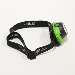 Фонарь налобный Gauss светодиодный 1 LED 3 Вт на батарейках AAA пластик 3 режима (GF302) - фото 9