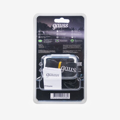 Фонарь налобный Gauss светодиодный 3 LED 3 Вт аккумуляторный Li-Ion 600 мАч пластик 4 режима (GF405) - фото 3