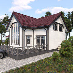 Сайдинг фиброцементный Fibra Plank 3000х200 мм белый классический - фото 3