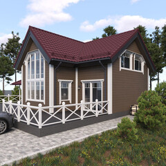 Сайдинг фиброцементный Fibra Plank 3000х200 мм терракотовый - фото 4