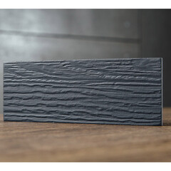 Сайдинг фиброцементный Fibra Plank 3000х200 мм графитовый серый - фото 3