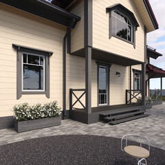 Сайдинг фиброцементный Fibra Plank 3000х200 мм светлая слоновая кость - фото 2