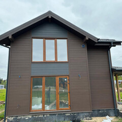 Сайдинг фиброцементный FCSPRO Wood Click 3000х190 мм F21 коричневая глина - фото 4