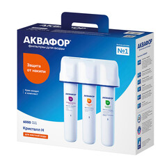 Фильтр для воды Аквафор Кристалл Н трехступенчатый - фото 3