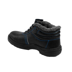 Ботинки рабочие кожаные утепленные с защитным композитным носком размер 45 черные Prosafe (012РНМ-1) - фото 7