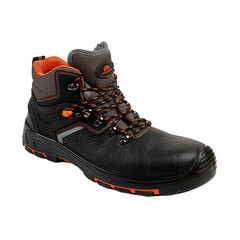 Ботинки рабочие кожаные утепленные с защитным композитным носком размер 45 черные Prosafe (8743РКВНМ-1) - фото 8