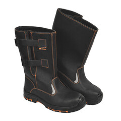 Сапоги рабочие кожаные с защитным композитным носком размер 42 черные Prosafe (8719РКВНМ-1) - фото 9