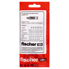 Дюбель универсальный Fischer UX 6x35 мм нейлон с буртом (20 шт.) - фото 3