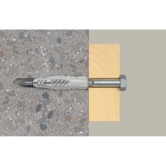 Дюбель универсальный Fischer UX 10x60 мм нейлон с шурупом (4 шт.) - фото 5