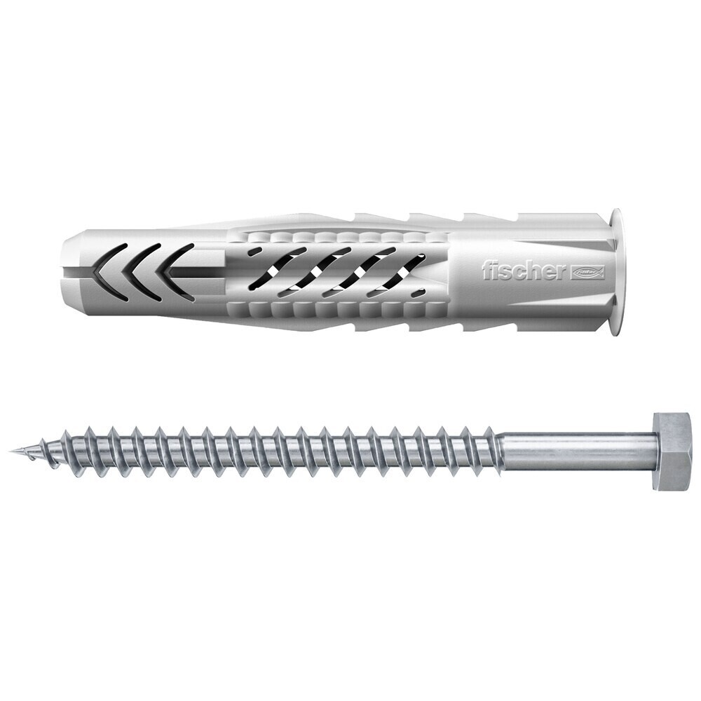 

Дюбель универсальный Fischer UX 10x60 мм нейлон с шурупом (4 шт.)